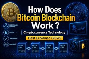 how does Bitcoin blockchain work