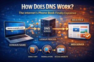 how does DNS work