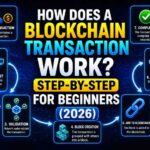 how does a blockchain transaction work