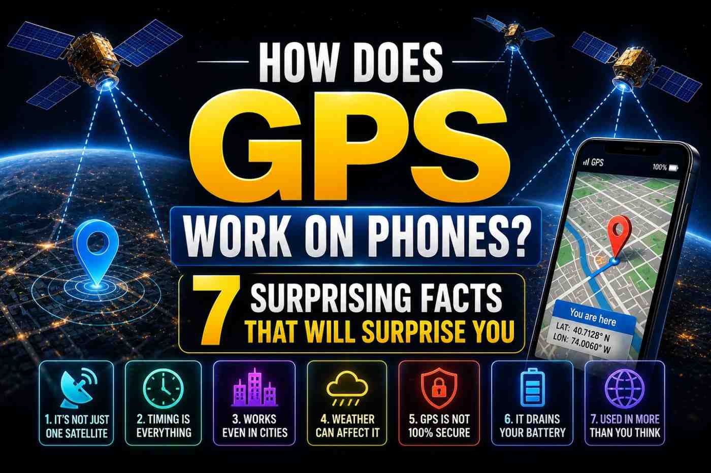 how does GPS work on phones
