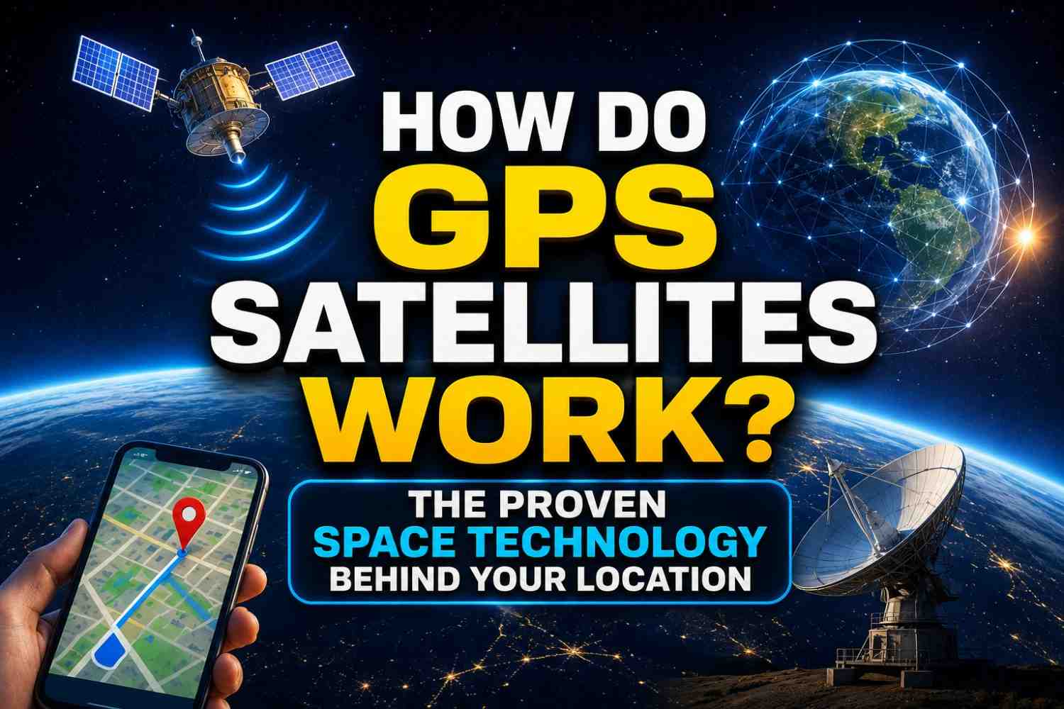 how do GPS satellites work