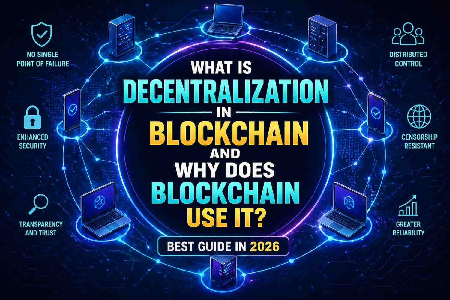 What Is Decentralization in blockchain and Why Does Blockchain Use It? Best Guide in 2026
