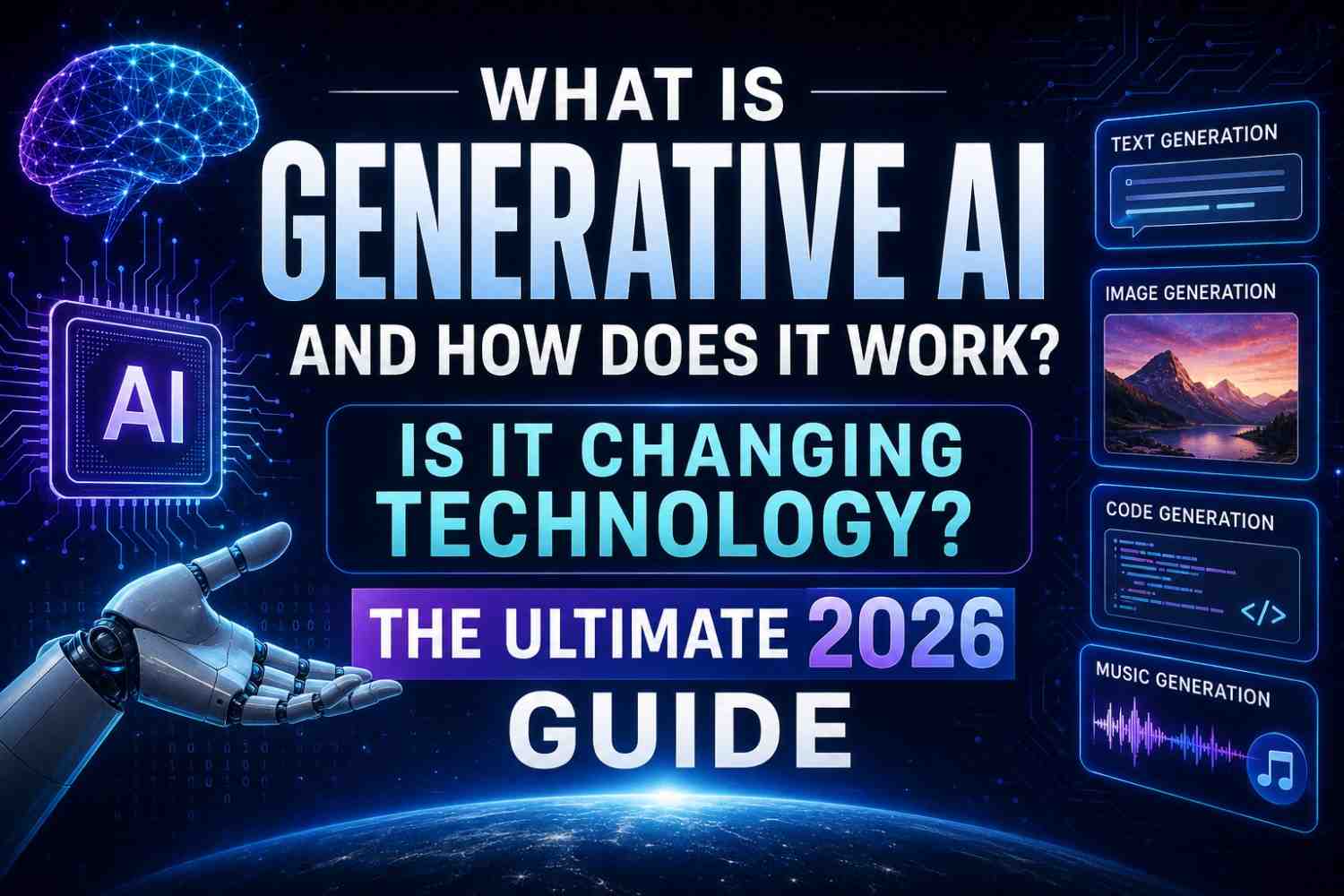 What Is Generative AI and How Does It Work? Is It Changing Technology? The Ultimate 2026 Guide