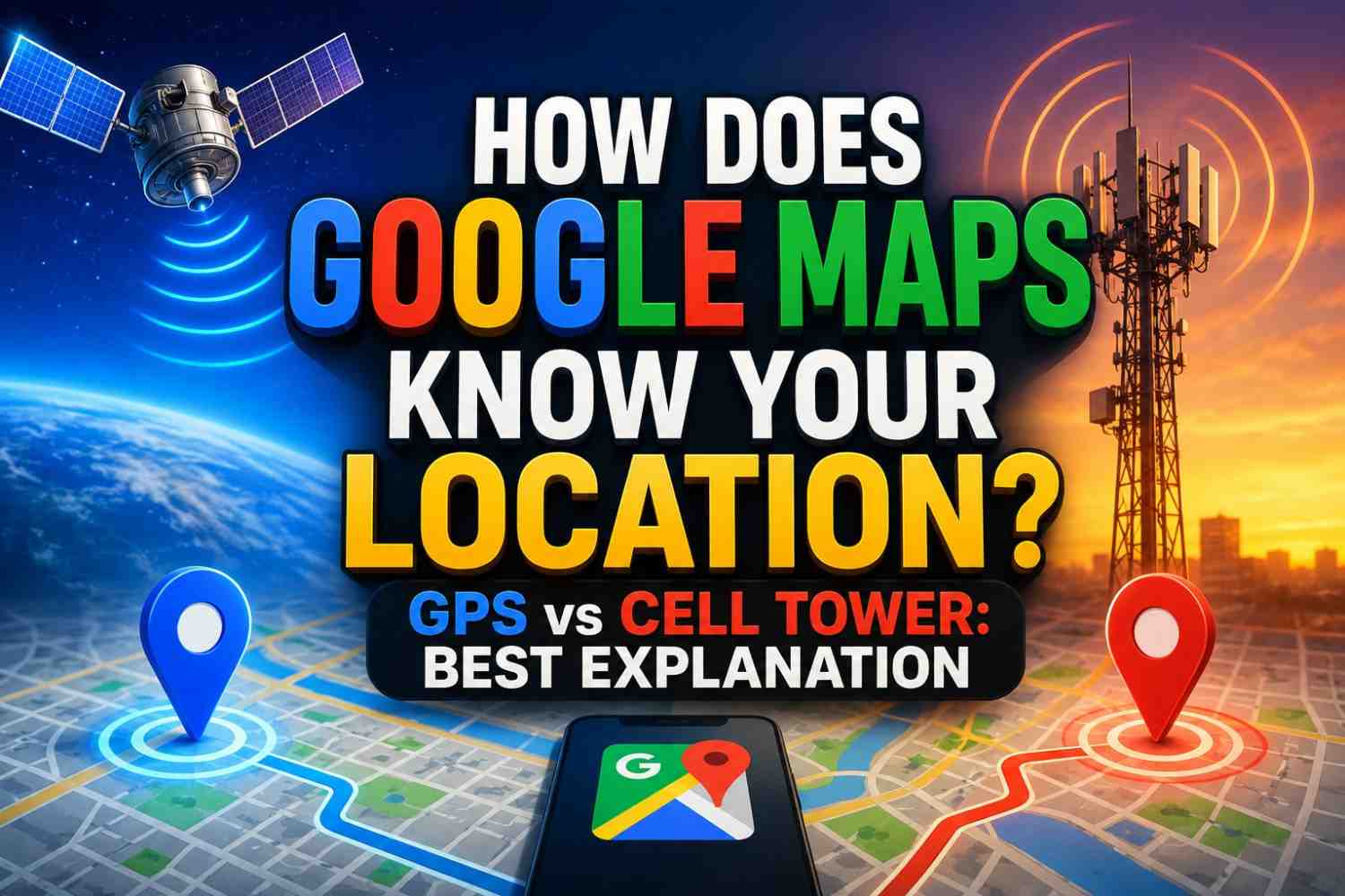 how does Google Maps know your location