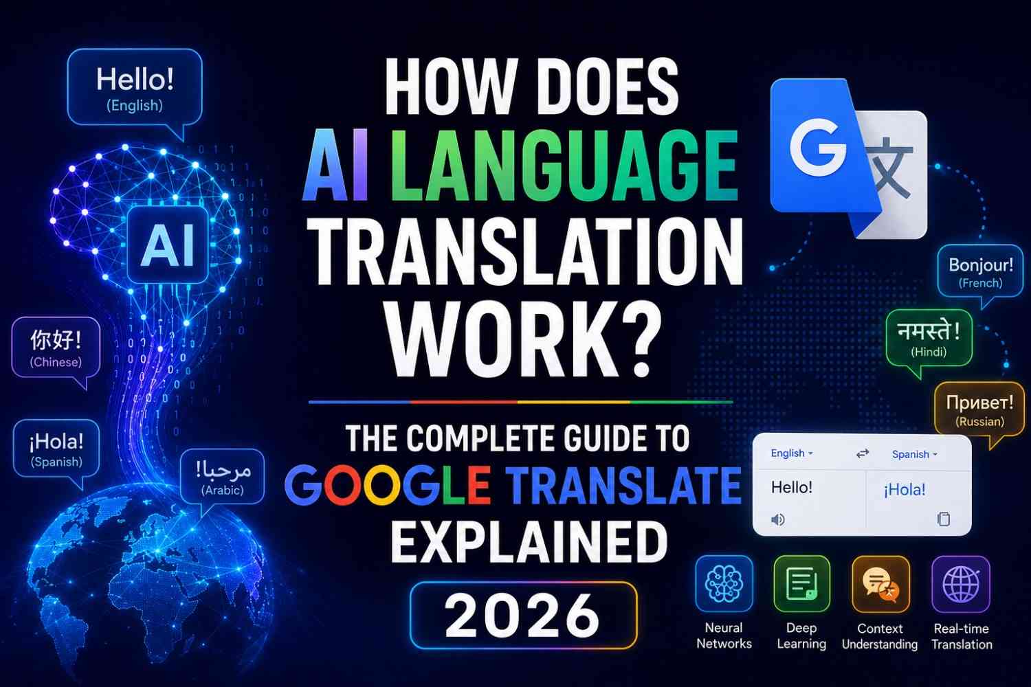 How Does AI Language Translation Work? The Complete Guide to Google Translate Explained 2026